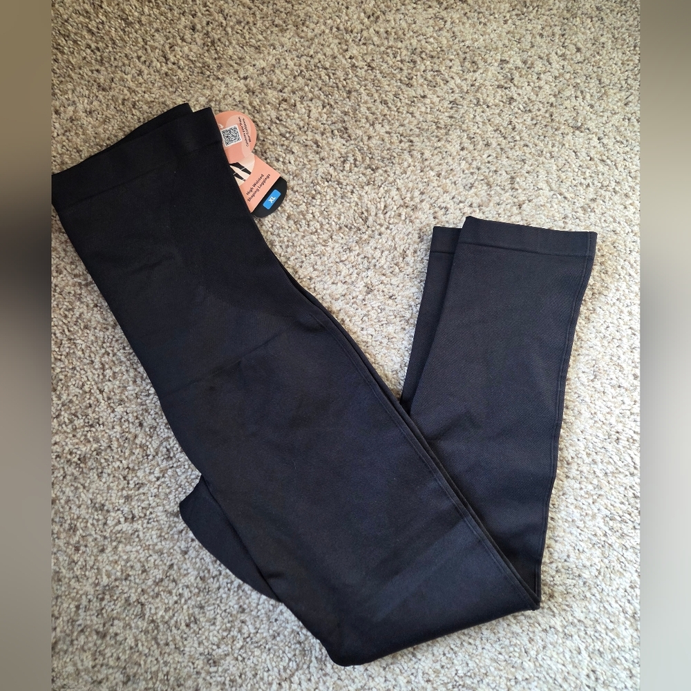 NWT Shapermint High Waist Shaping Leggings Size XL Black